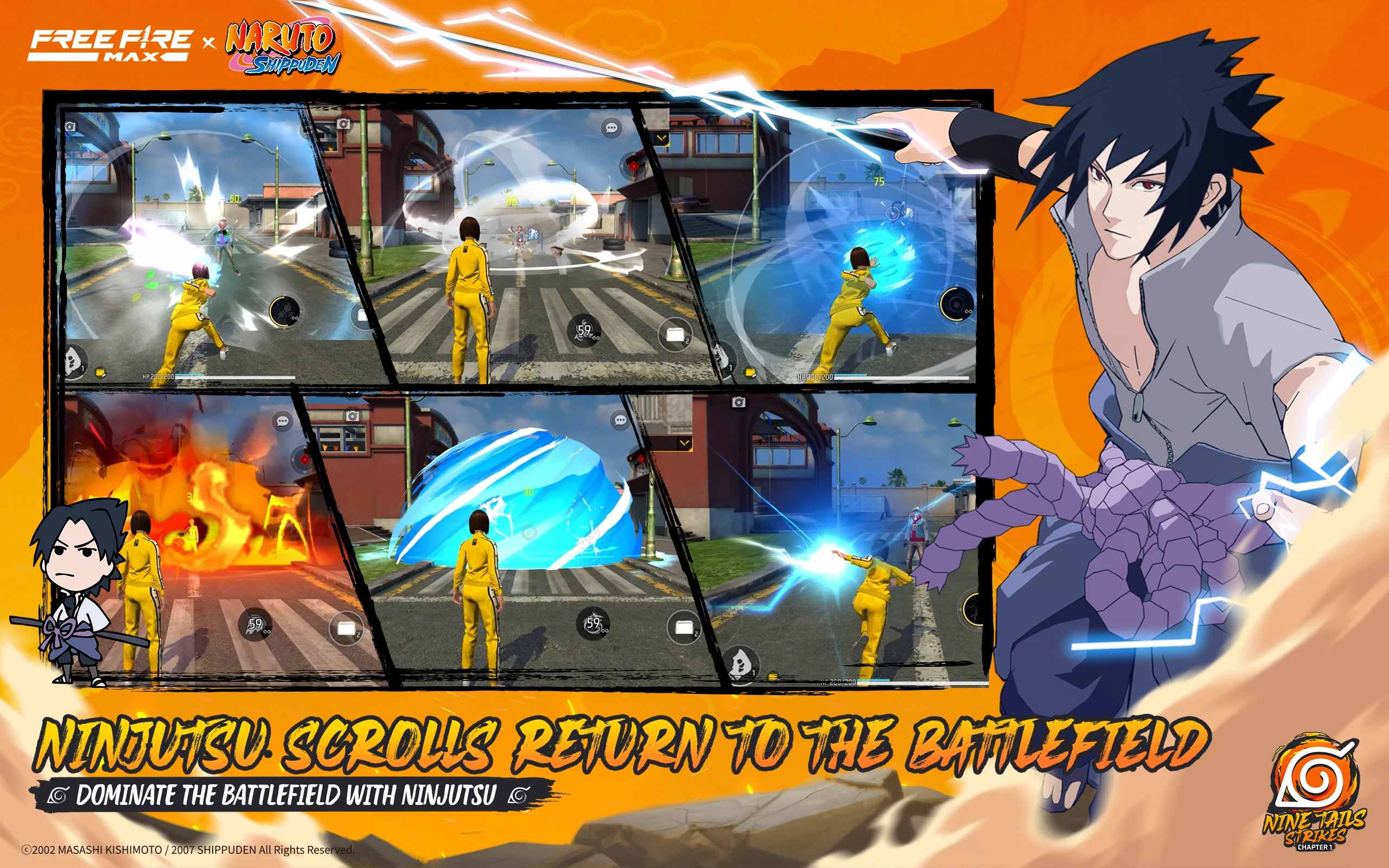 Free Fire MAX x NARUTO screenshot