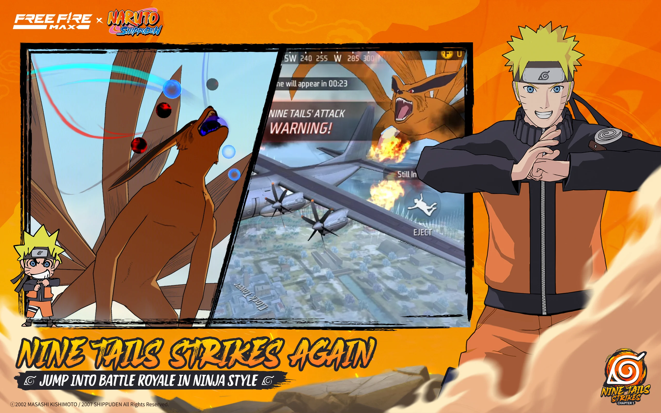 Free Fire MAX x NARUTO screenshot